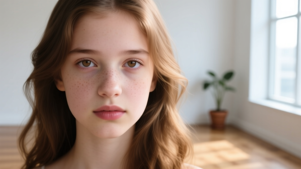 Close-up of a teen's earlobe wearing a hypoallergenic titanium huggie hoop from the Claire's sensitive solutions jewelry collection