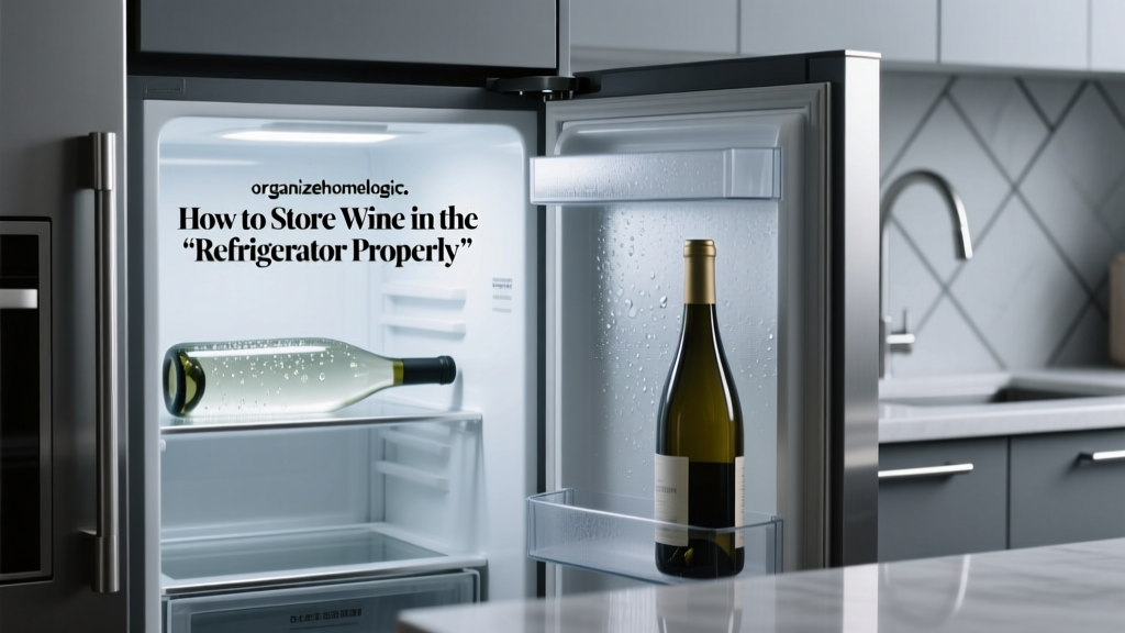 How to Store Wine in the Refrigerator Properly