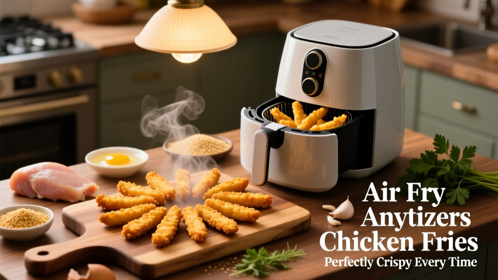 Air Fry Anytizers Chicken Fries Crispy Every Time