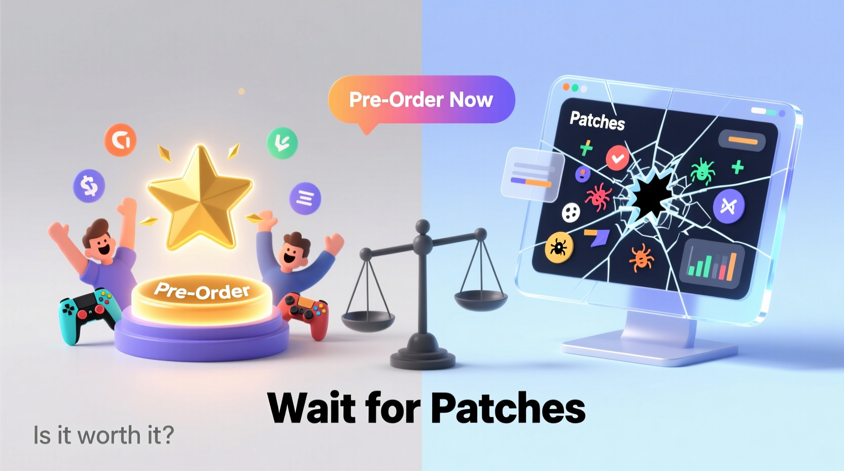 pre ordering games is it ever worth it or should you wait for patches