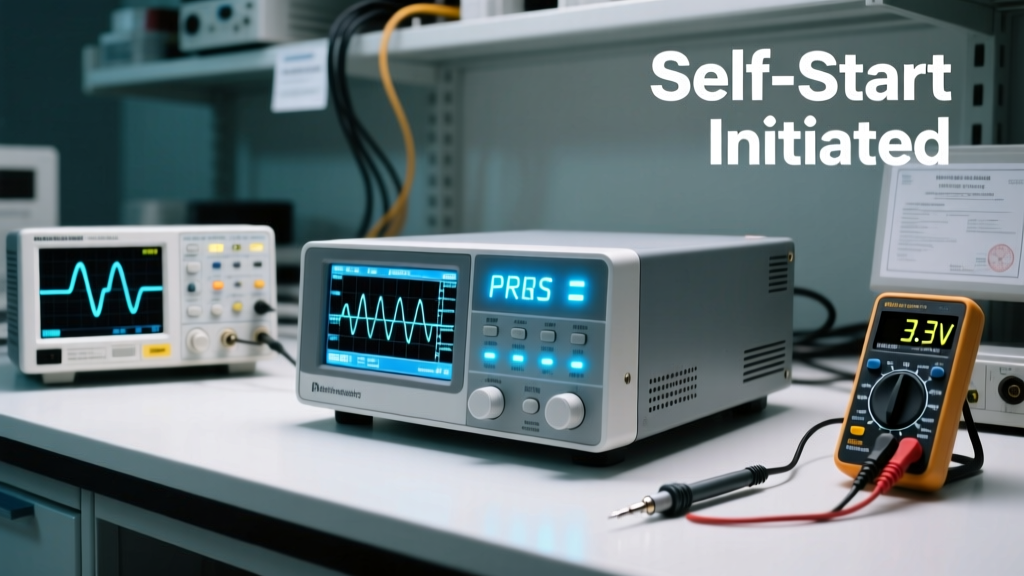 PRBS Generator Self-Starts: Reliability, Timing Margins, and Real-World Validation in High-Speed Serial Test