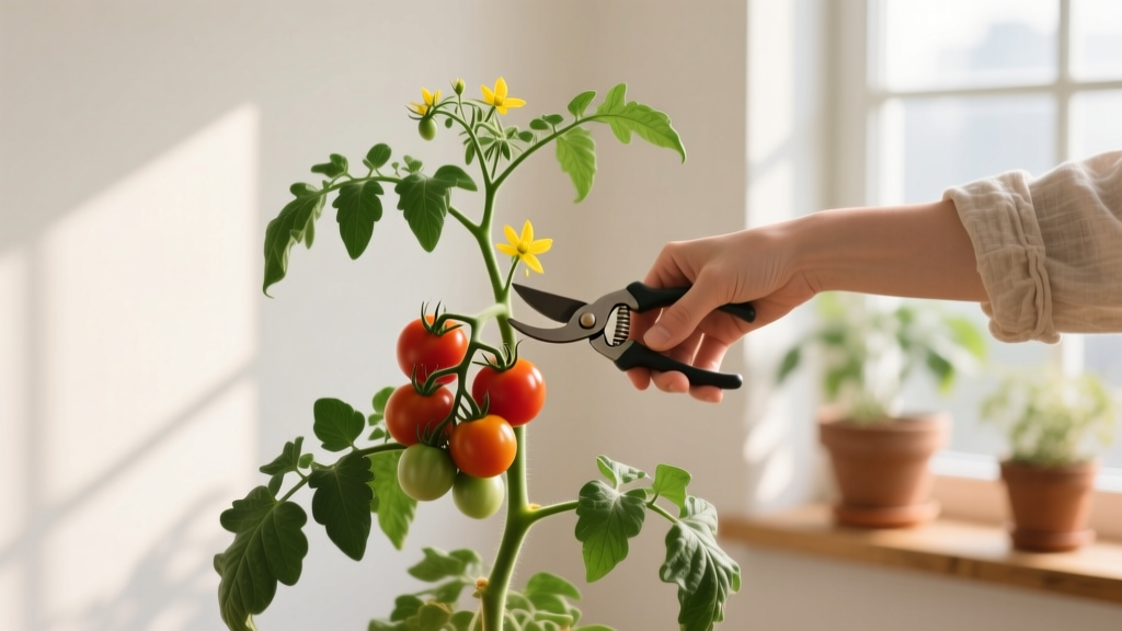 How to Prune Tomato Plants to Move Indoors