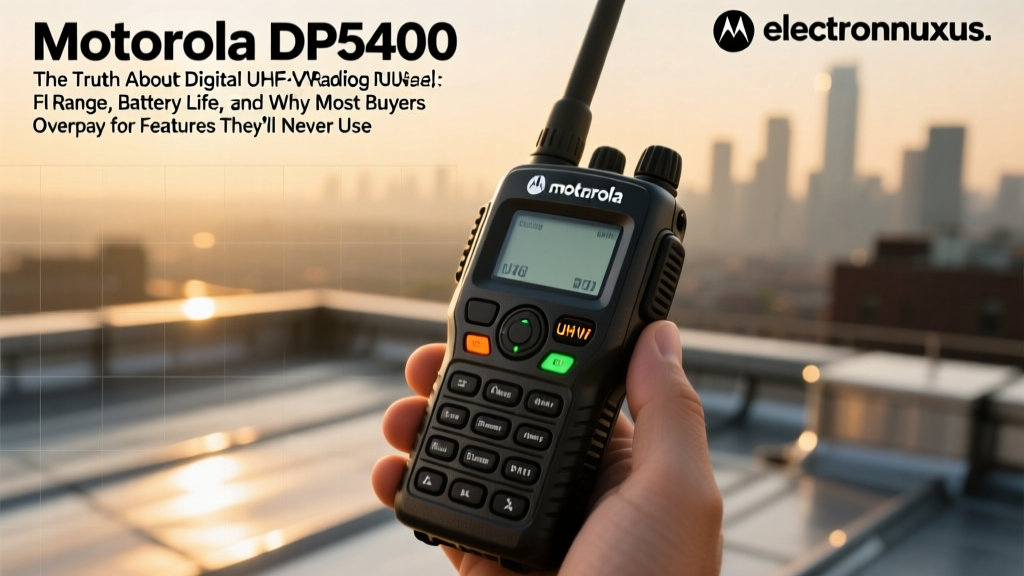 Motorola DP1400 Analog Digital UHF VHF Radios: The Truth About Real-World Range, Battery Life, and Why Most Buyers Overpay for Features They’ll Never Use