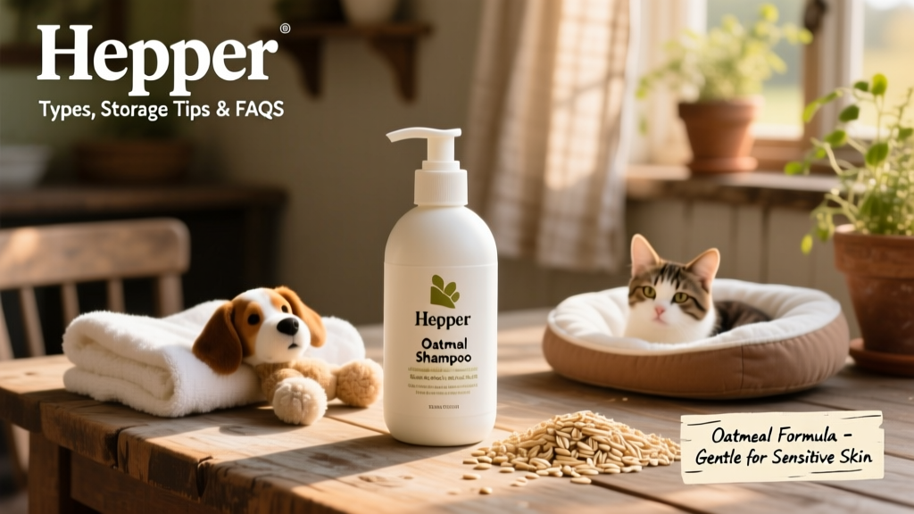 Hepper Oatmeal Shampoo for Dogs, Cats and Other...