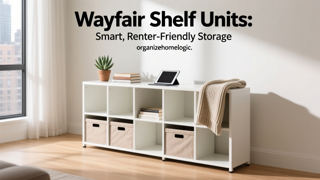 Wayfair Shelf Units: Smart, Renter-Friendly Storage