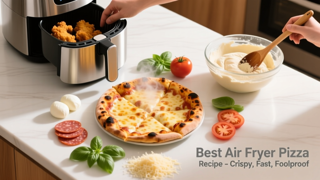 Best Air Fryer Pizza Recipe (Crispy, Fast & Foolproof)
