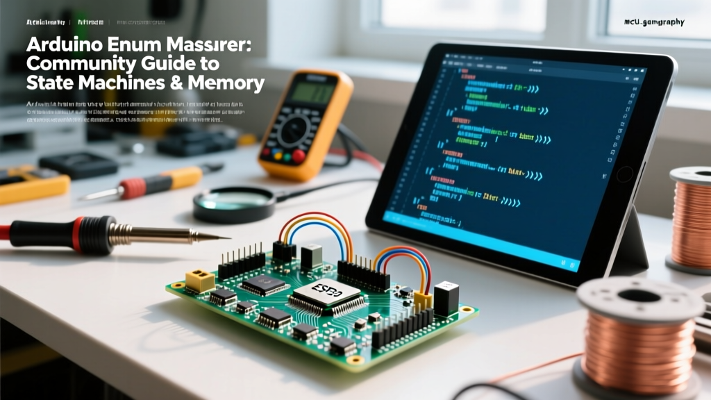 Arduino Enum Mastery: Community Guide to State Machines & Memory