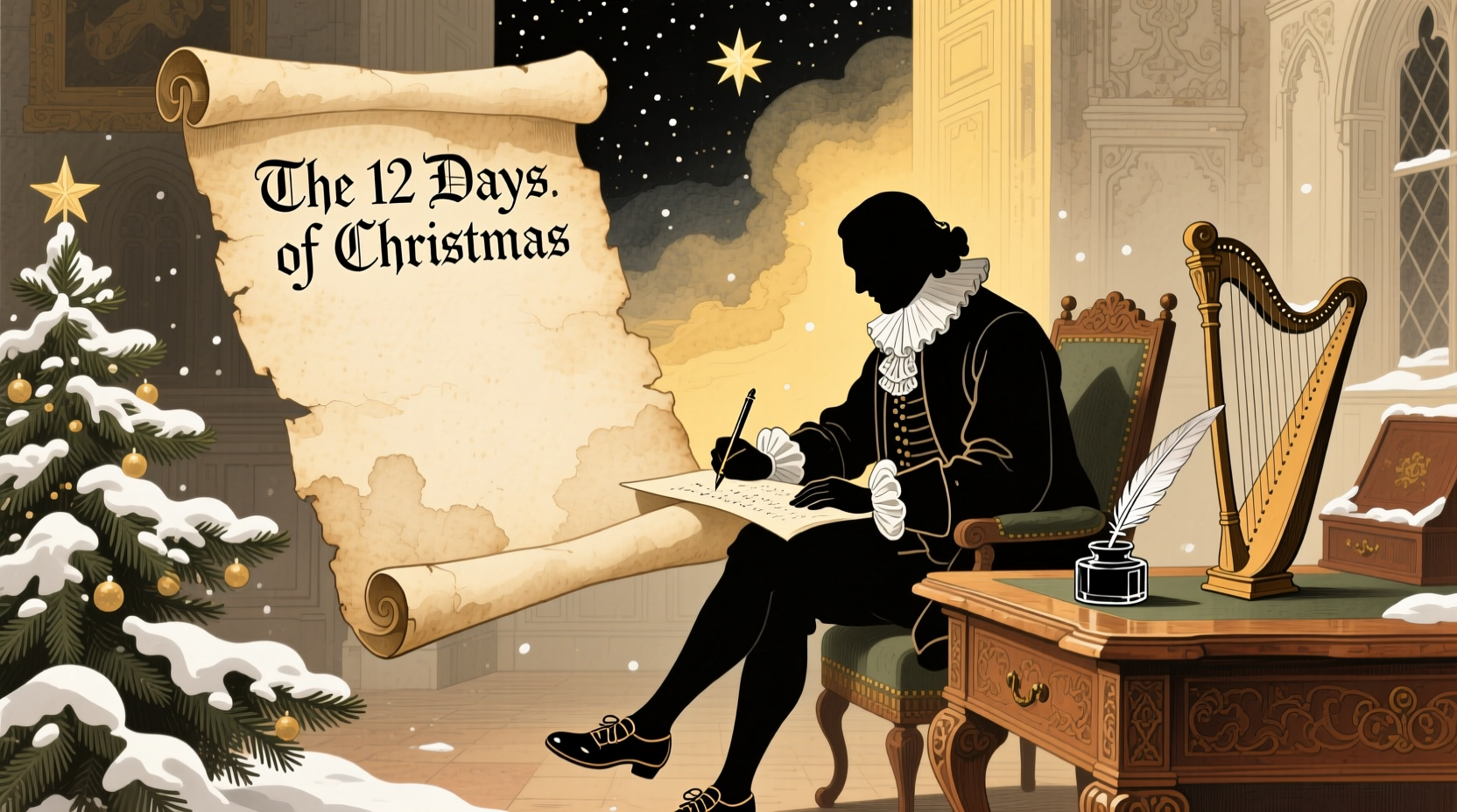 who wrote the song 12 days of christmas