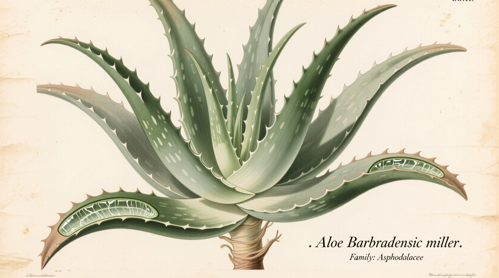 Aloe Vera's Real Name: Aloe barbadensis | TheHomeSprouts