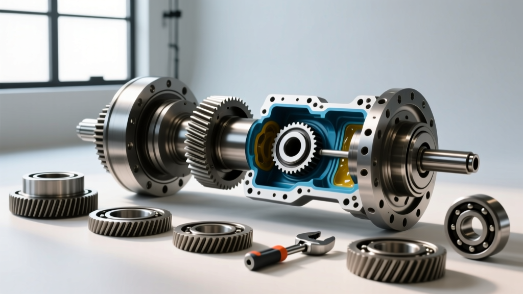 Step-by-Step Rebuild Guide for a Worn Differential Truck Part
