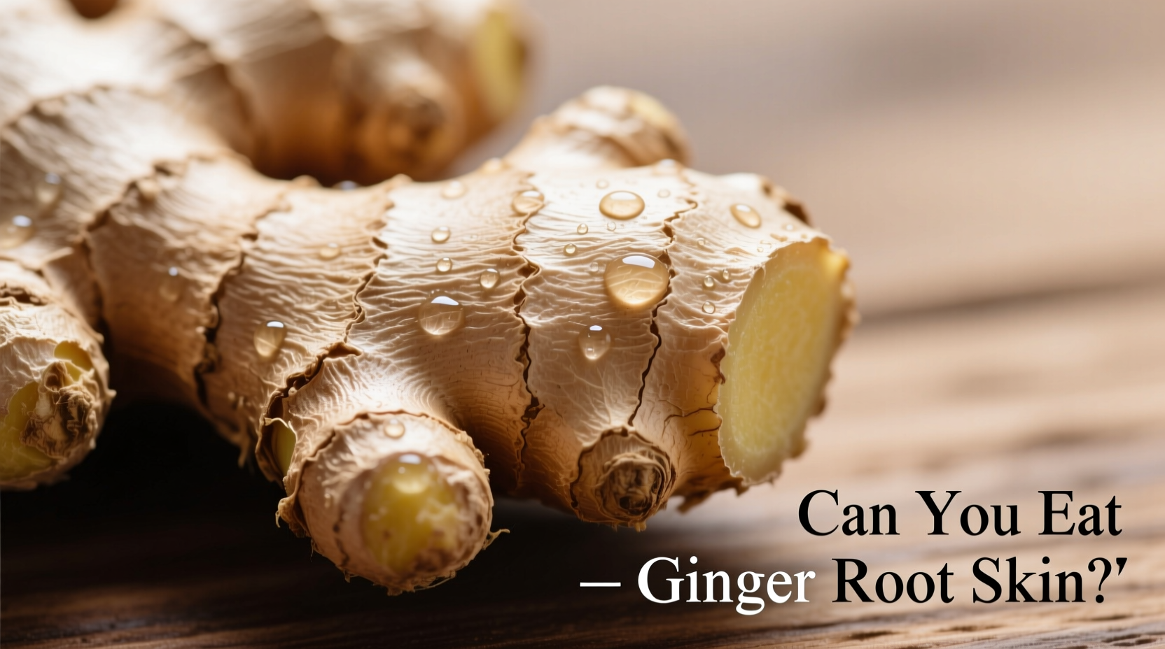Ingwerwurzelhaut essen: Wann ja, wann nein? Der Experten-Guide