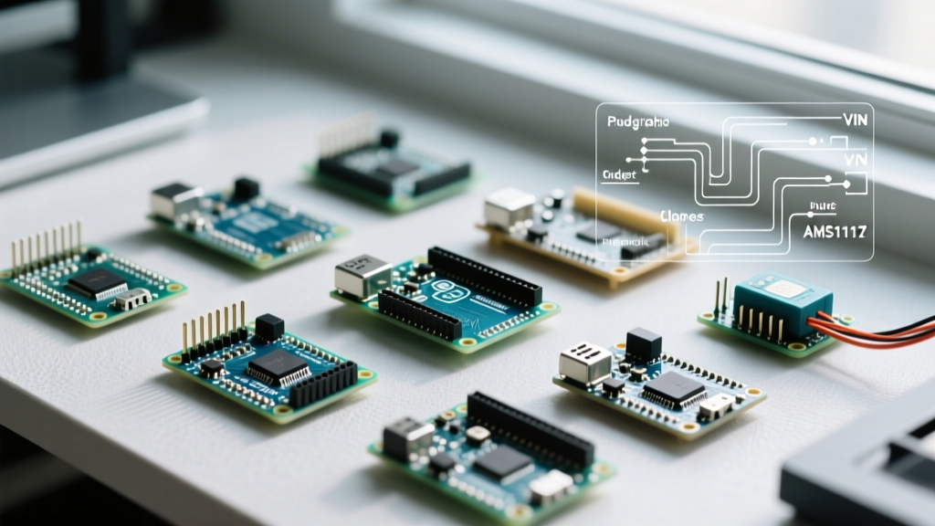 Arduino Nano Input Voltage: Budget Clones vs Premium Boards