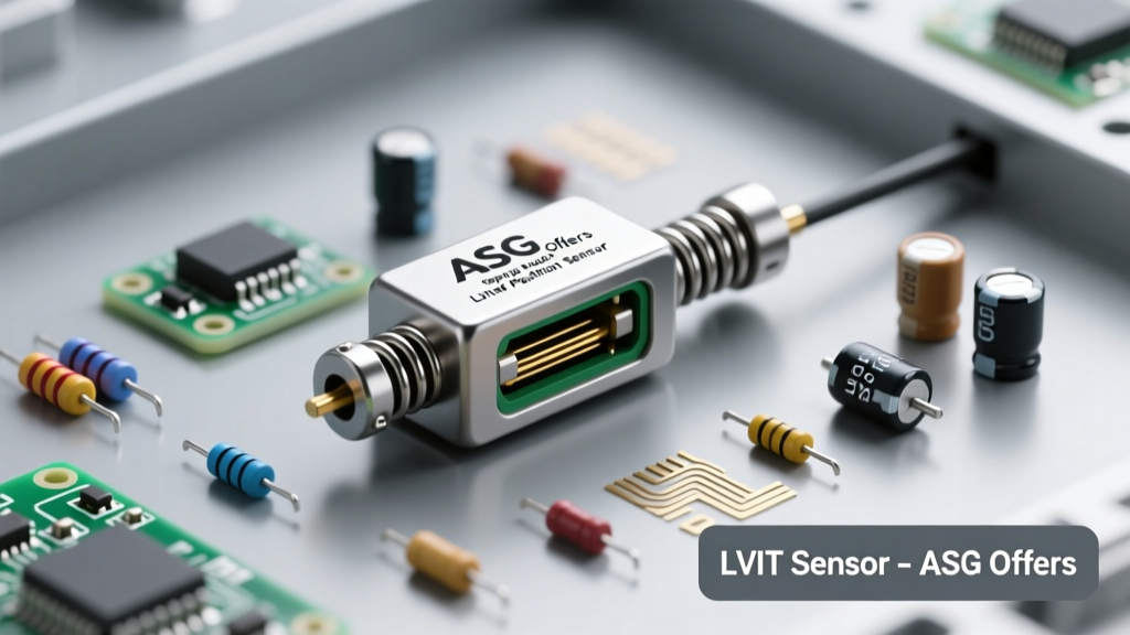 ASG Introduces Spring-Loaded LVIT Linear Position Sensors: Precision, Durability, and Industrial Integration