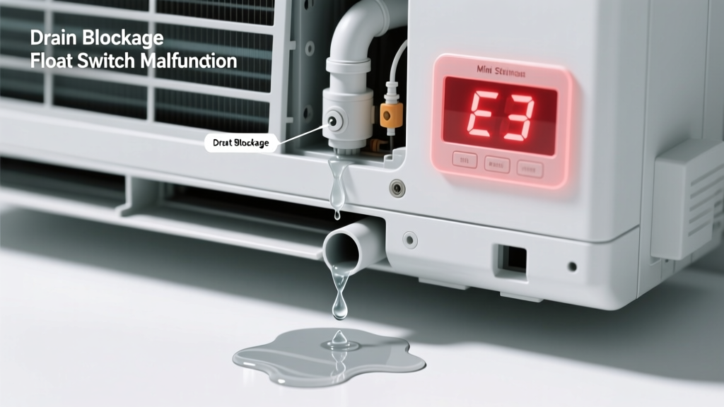 Mini Split Leaking Water: Error Code & Leak Diagnosis