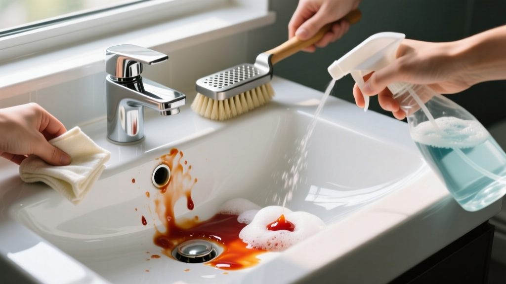 Tested: How to Get Ketchup Out of Bathroom Sink Fast