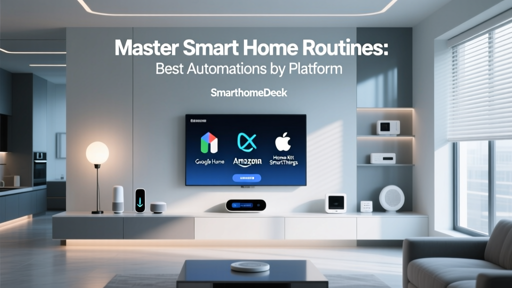 Master Smart Home Routines: Best Automations by Platform