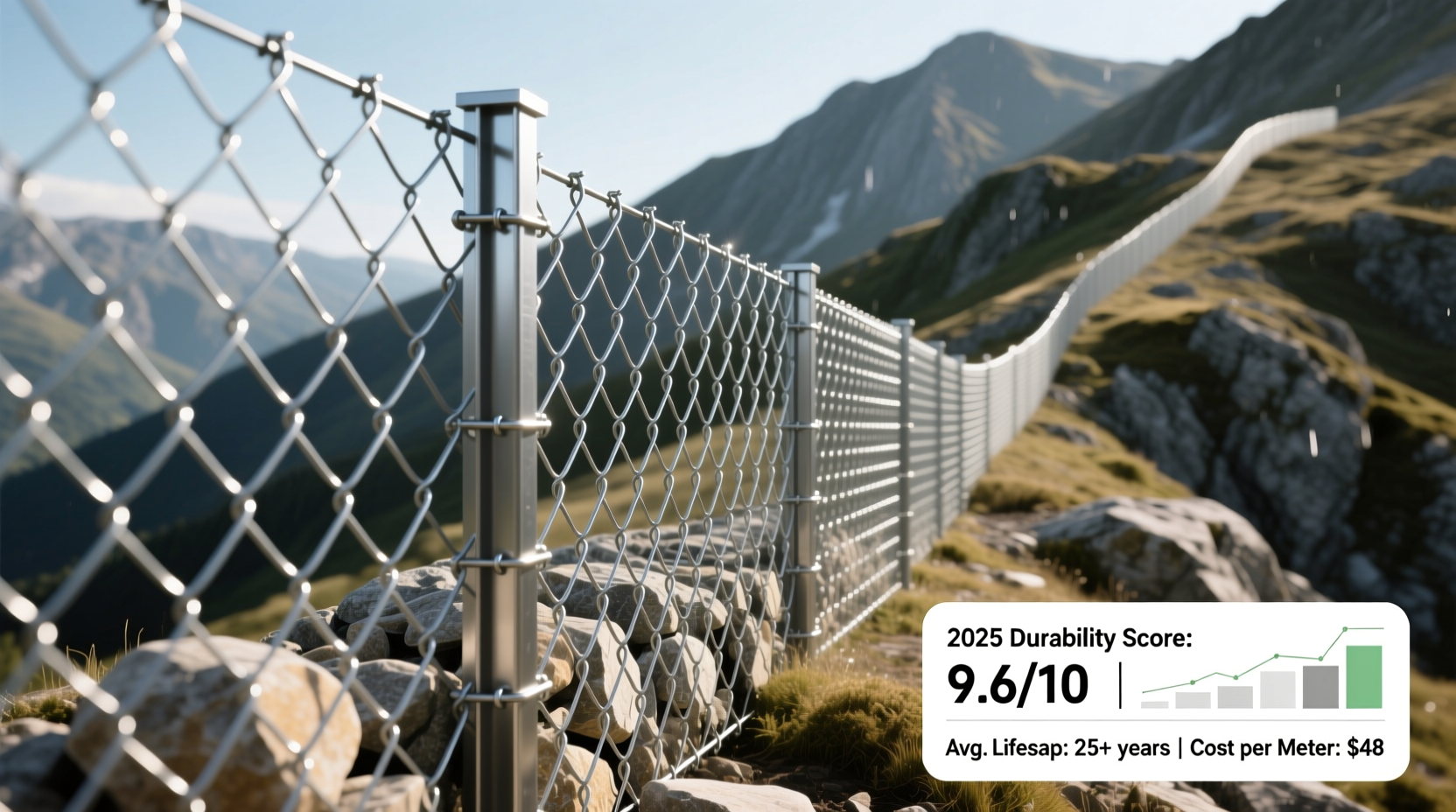 best welded wire rock fence