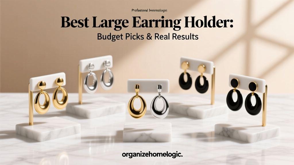 Best Large Earring Holder: Budget Picks & Real Results