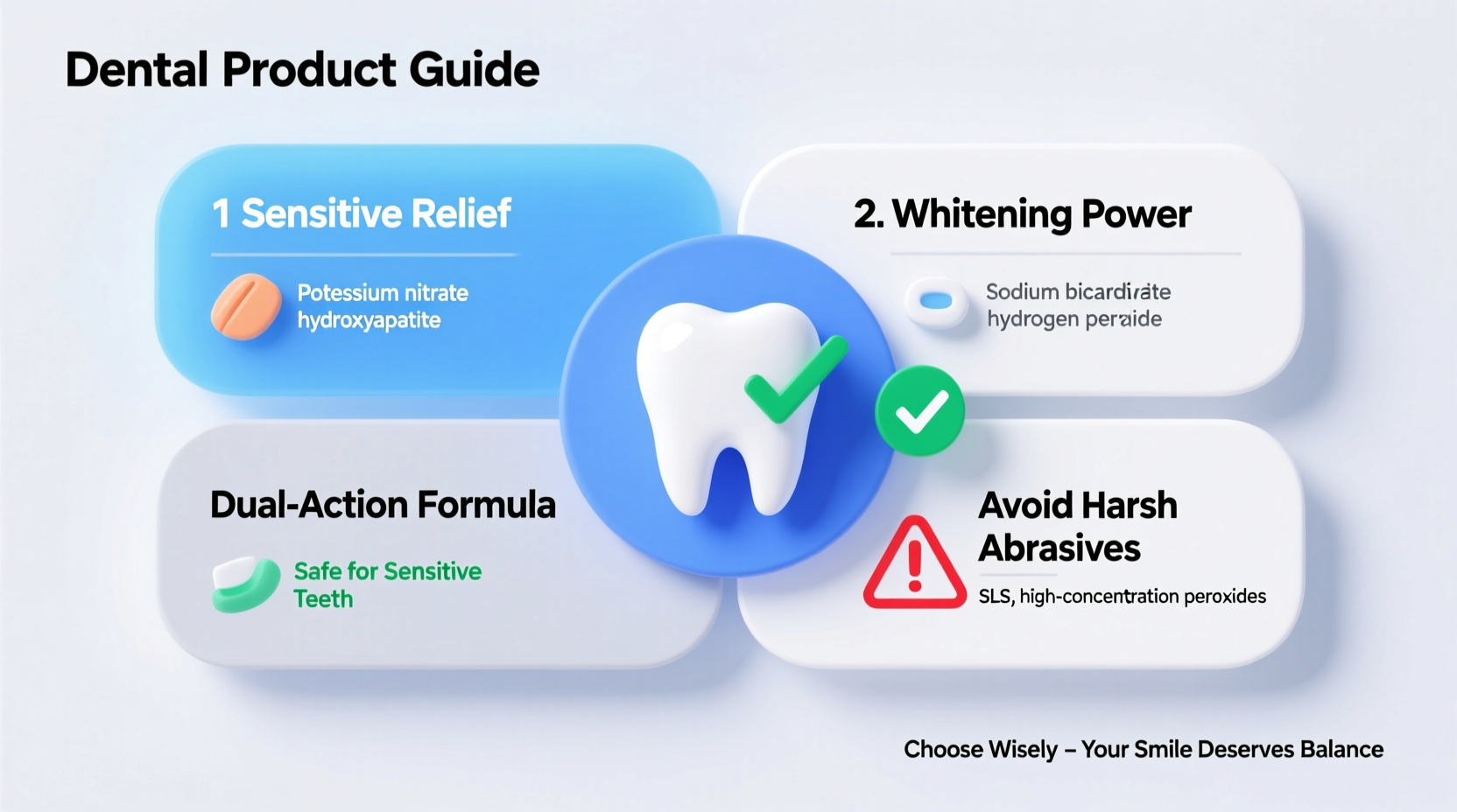 how to choose the right toothpaste for sensitive teeth and whitening both