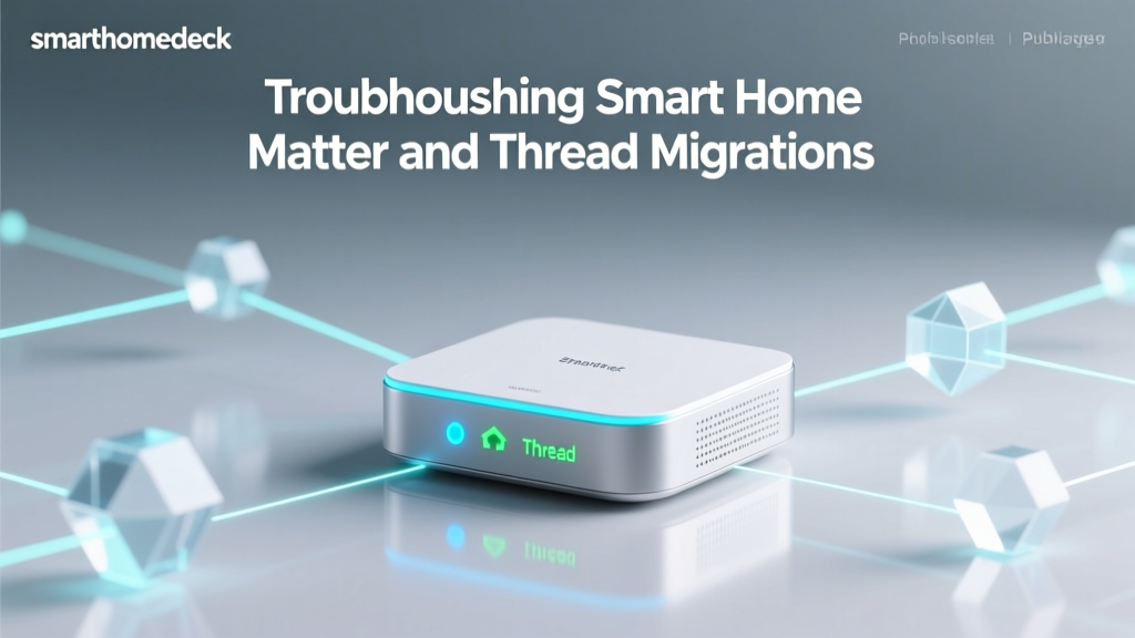 Troubleshooting Smart Home Matter and Thread Migrations