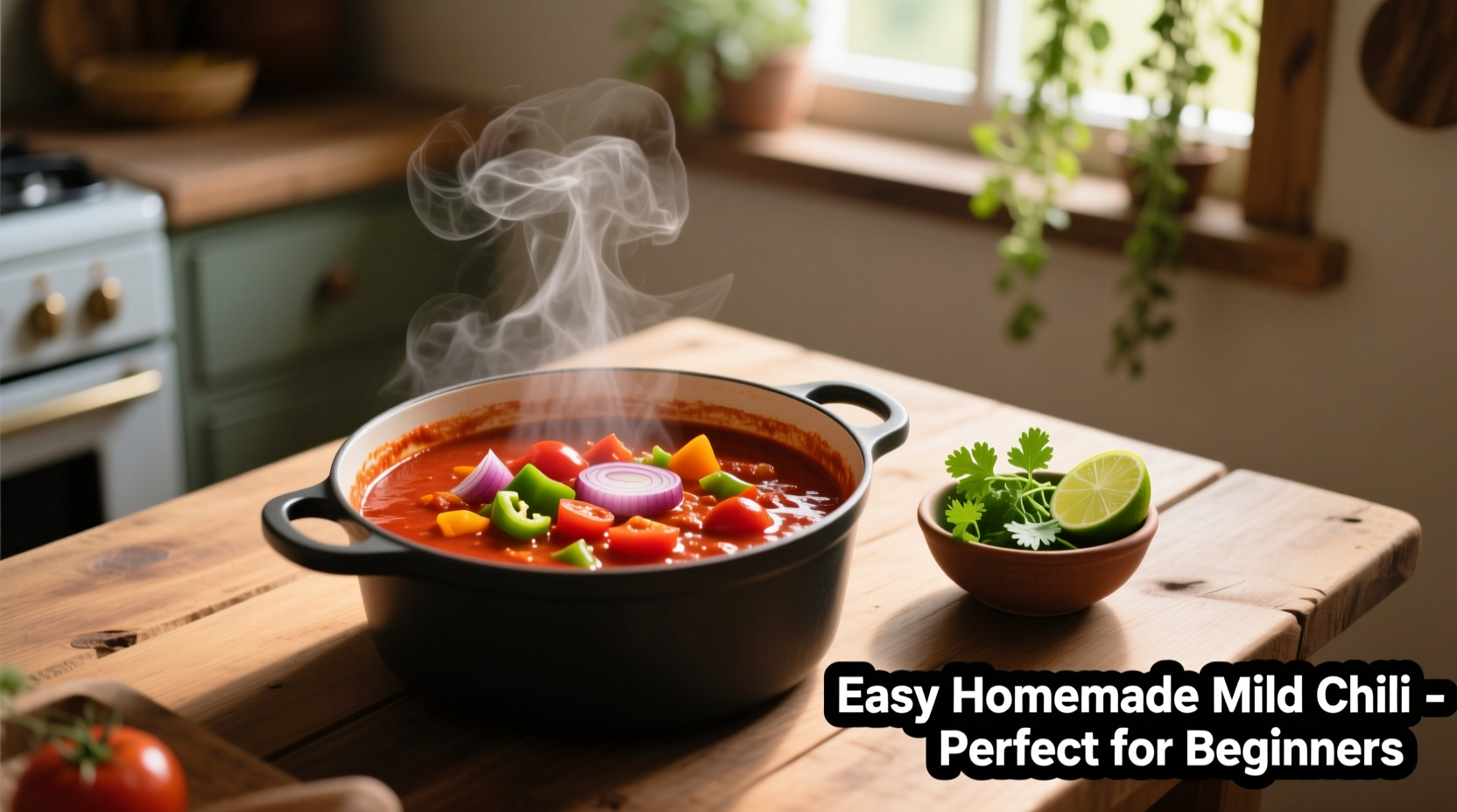 easy homemade mild chili for beginners