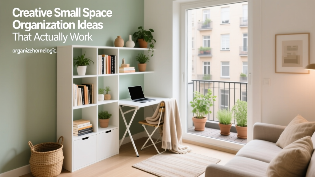 Creative Small Space Organization Ideas That Actually Work