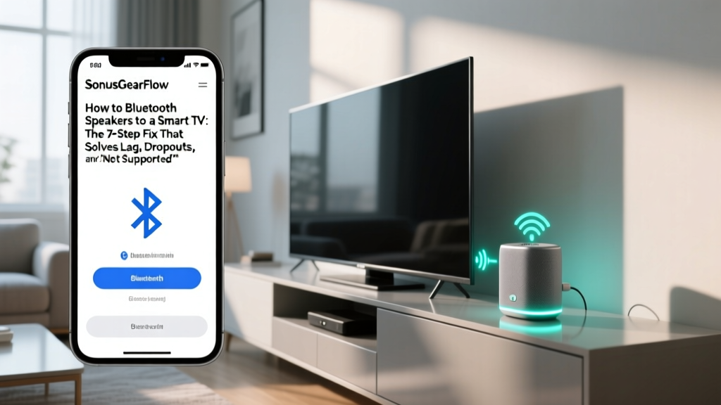 How to Bluetooth Speakers to a Smart TV (2026)