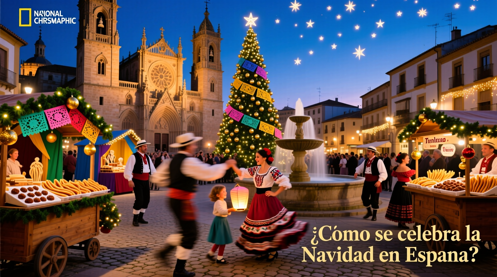 how christmas celebrated in spain