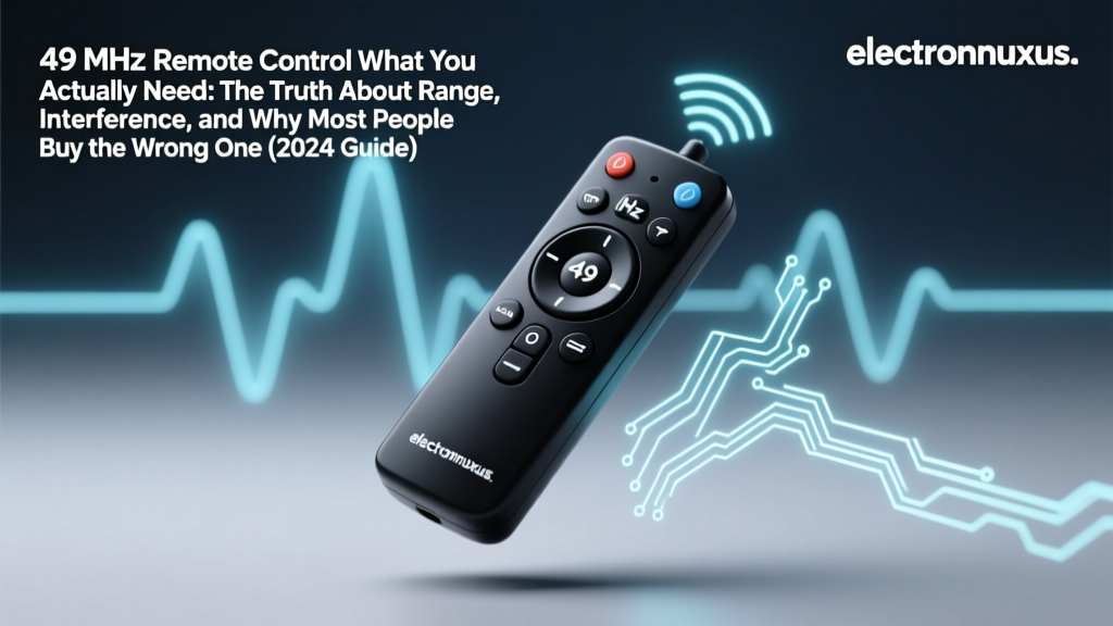49 MHz Remote Control What You Actually Need: The Truth About Range, Interference, and Why Most People Buy the Wrong One (2024 Guide)