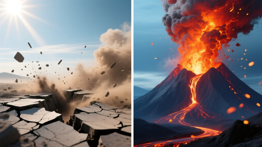 Earthquake vs Volcano: Dream Symbol Comparison