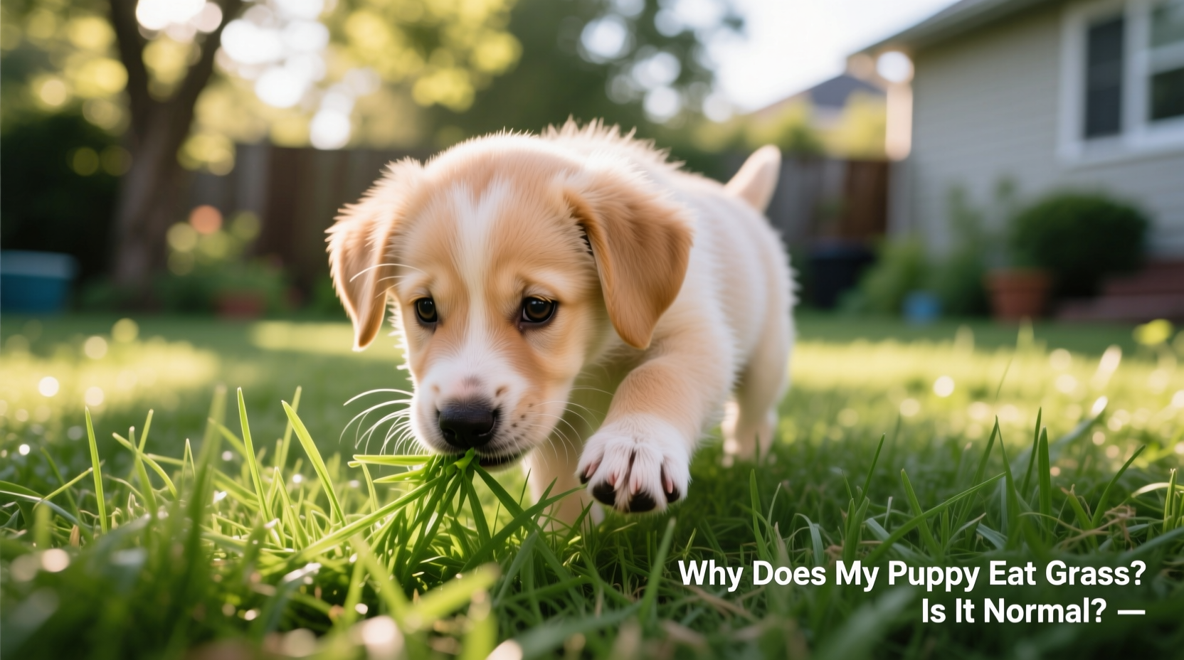 Image showcasing Why Does My Puppy Eat Grass Is It Normal Or A Sign Of Illness