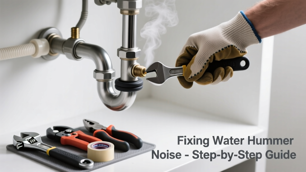 Fixing Water Hammer Noise in Your Home Plumbing
