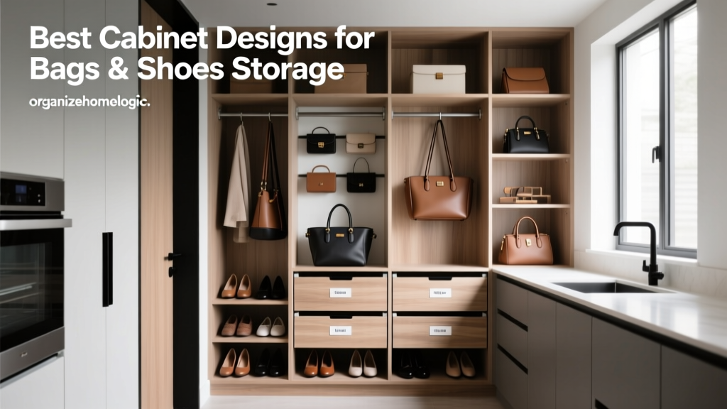 Best Cabinet Designs for Bags & Shoes Storage