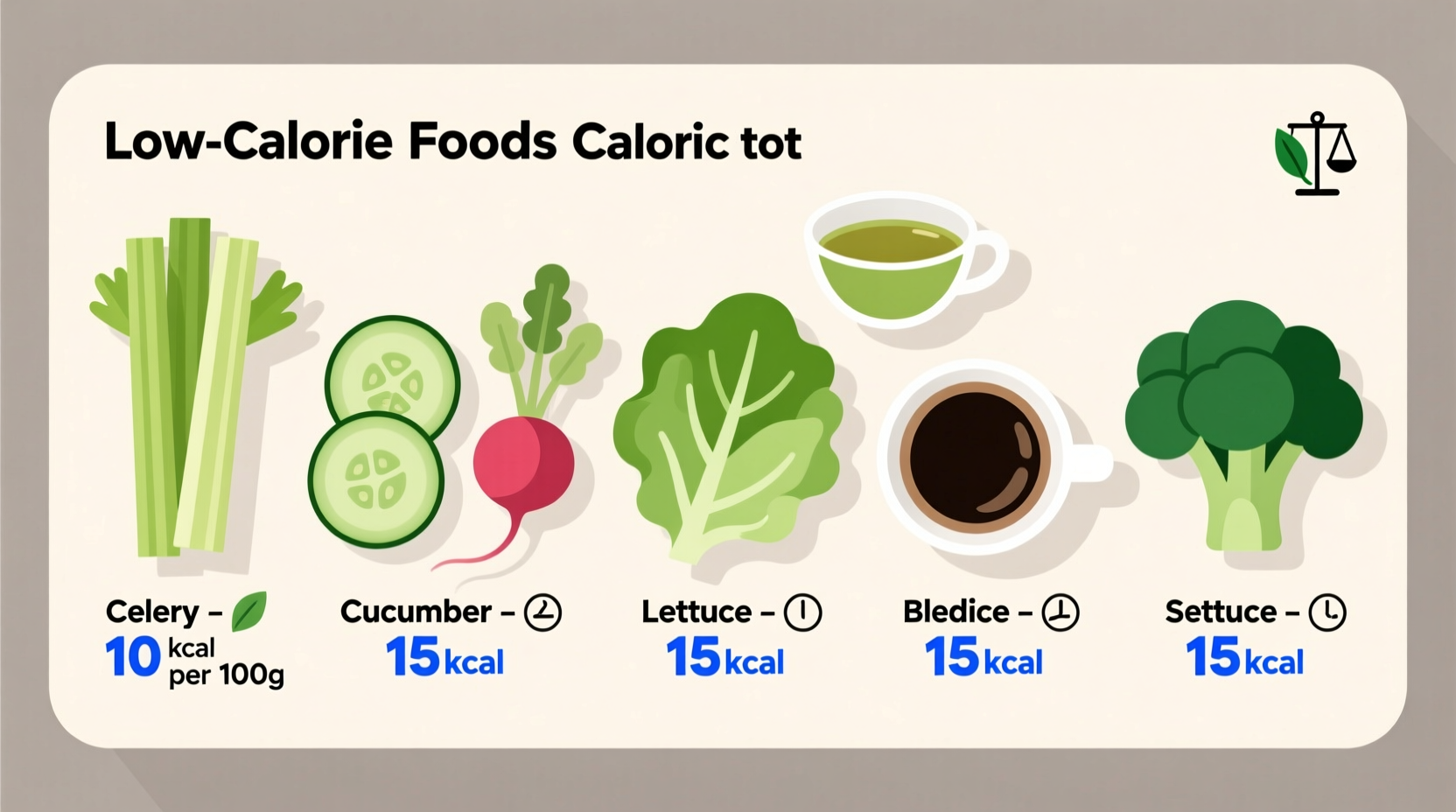 What Foods Have Little to No Calories: Science-Backed List