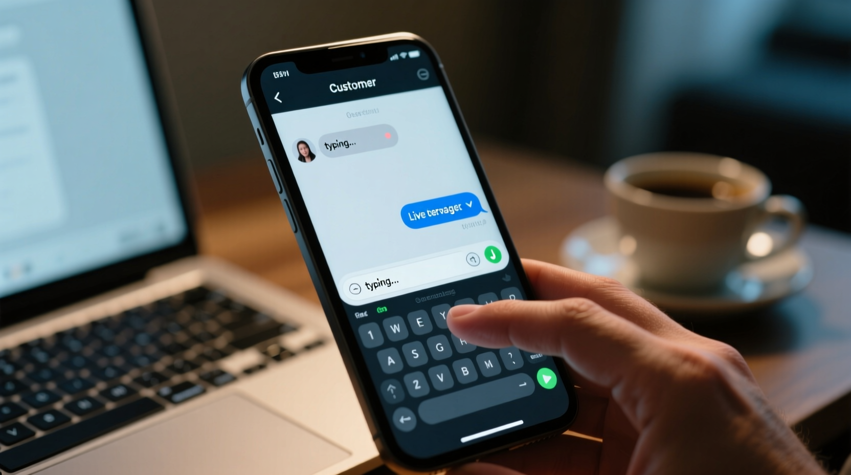 customer service chat services see everything you type