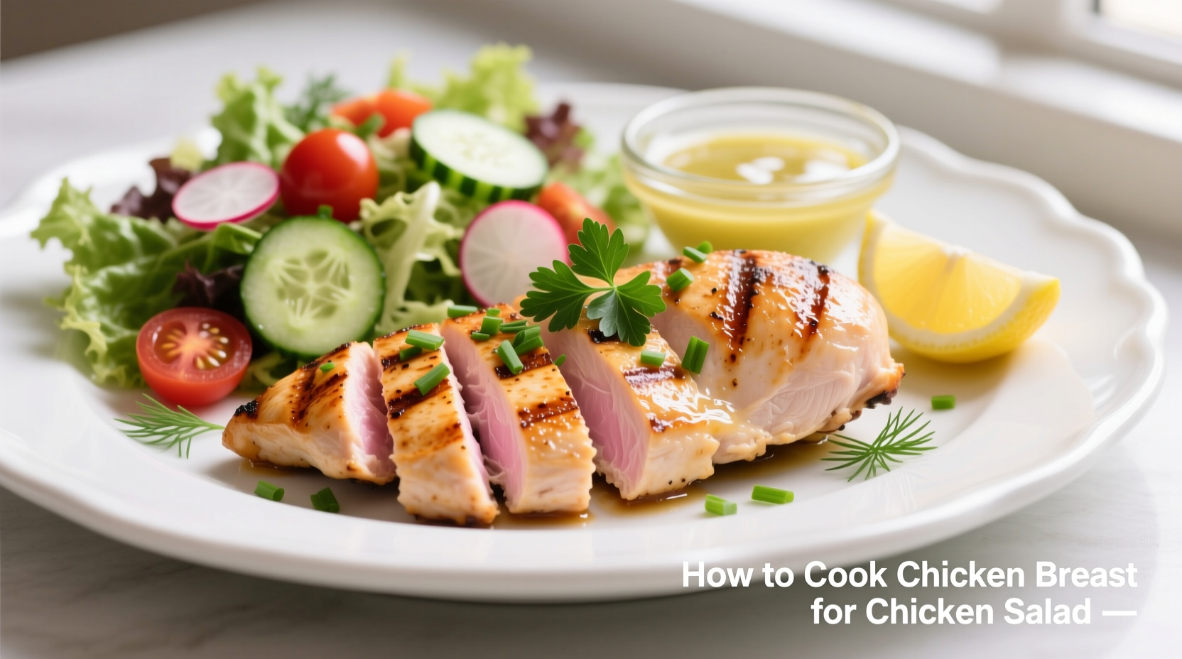 how to cook chicken breast for chicken salad