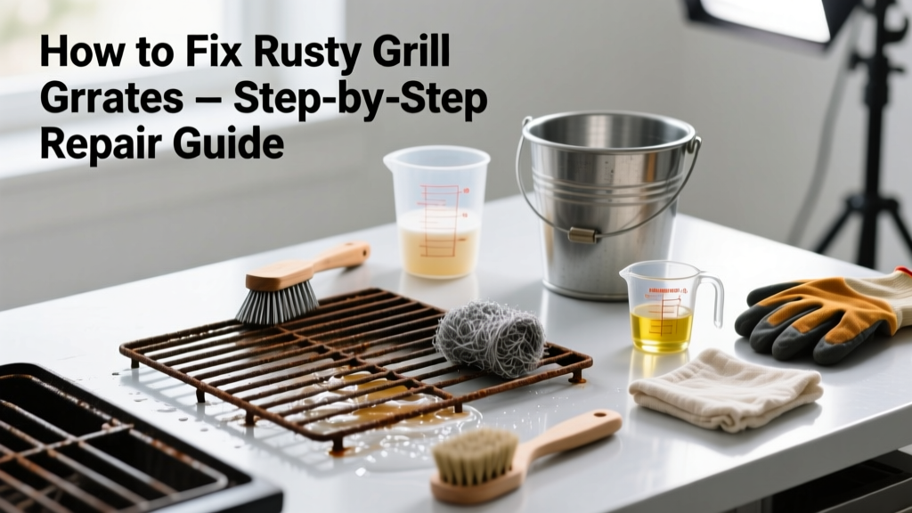 How to Fix Rusty Grill Grates: Step-by-Step Repair Guide