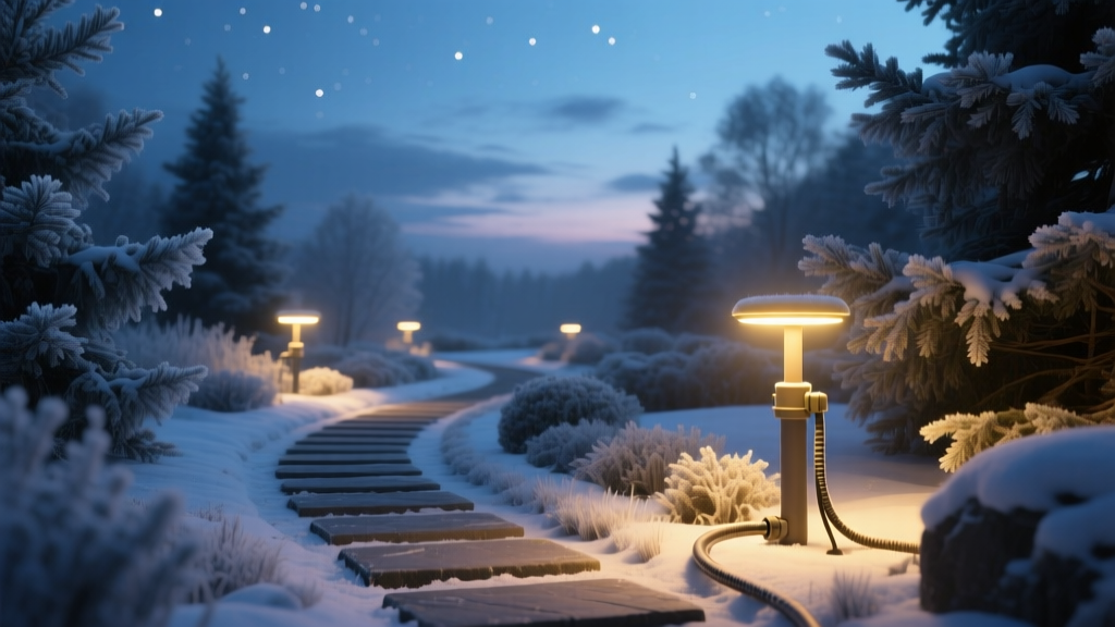 Winter-Proof Low-Voltage Landscape Lighting to -22°F