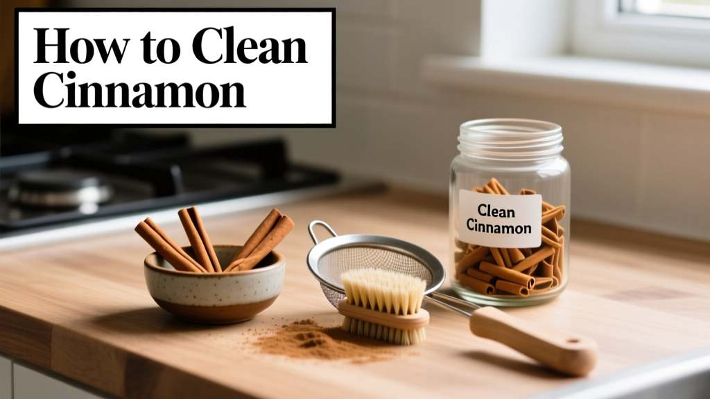 How To Clean Cinnamon: A Practical, Science-Backed Guide for Home Cooks and Professional Kitchens