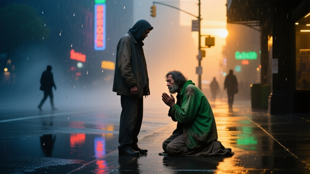 Beggar Feeling Compassion: Emotional Dream Meaning