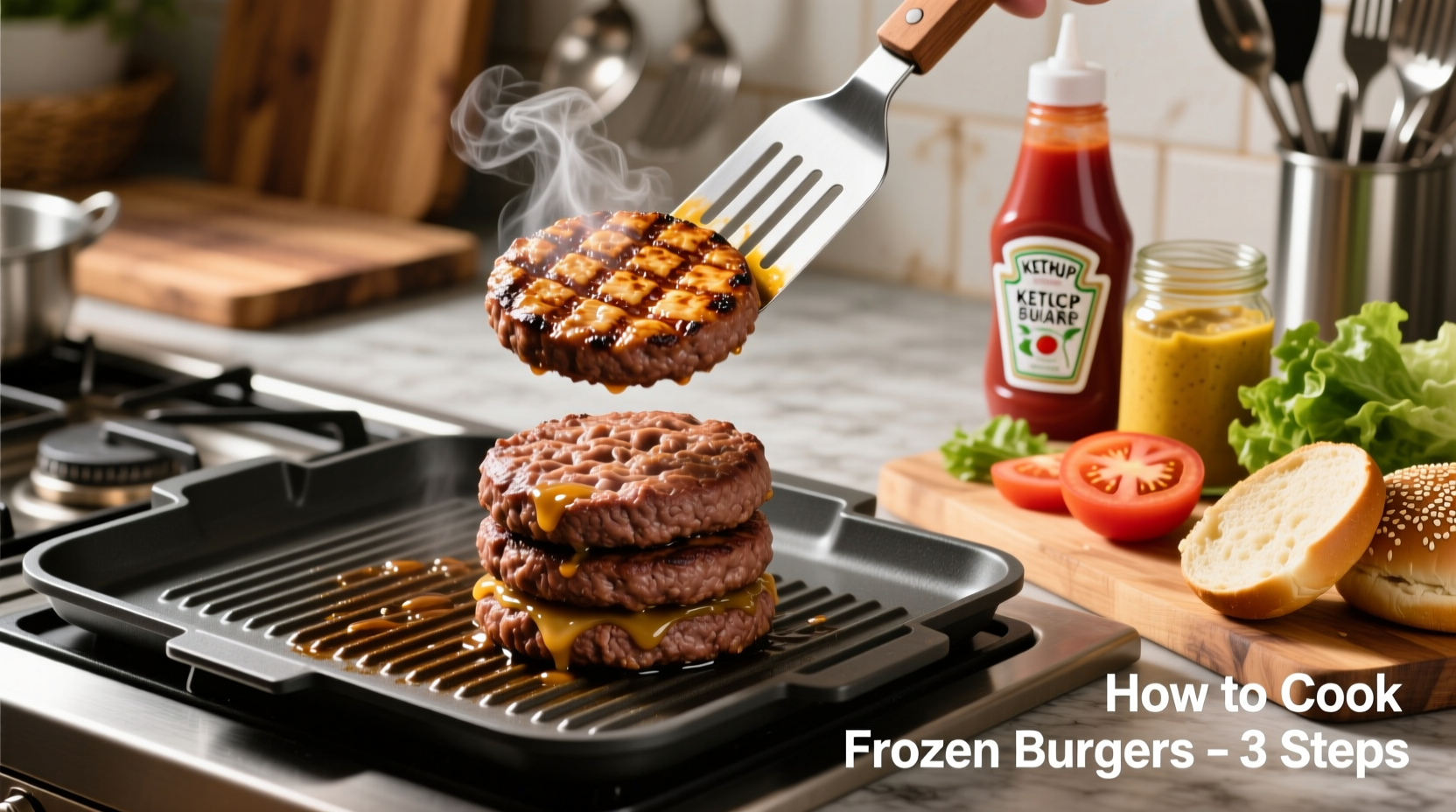 Perfect Frozen Burgers: 5 Methods, Times & Pro Tips
