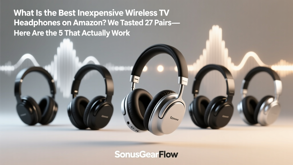 Best Inexpensive Wireless TV Headphones (2026)
