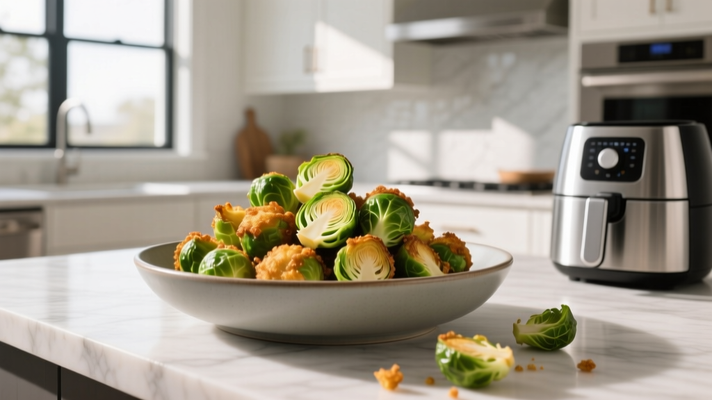 How to Air Fry Frozen Brussels Sprouts Perfectly
