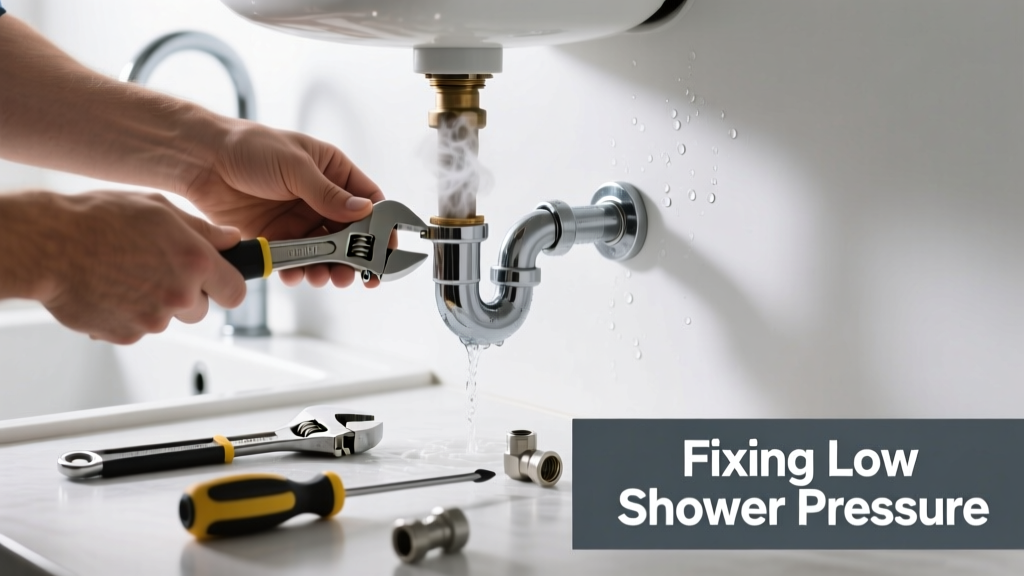Fixing Low Shower Pressure in the Kitchen Sink