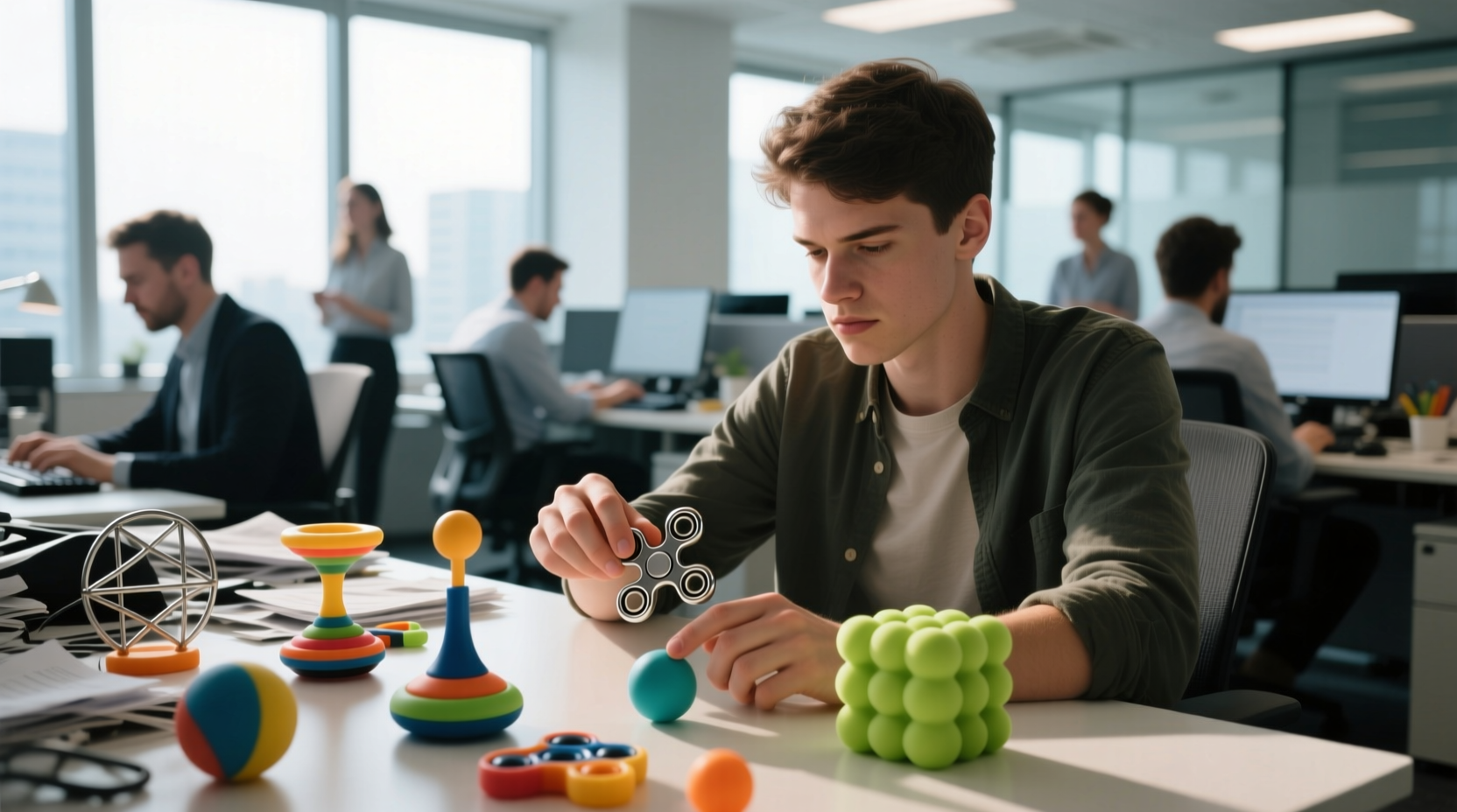 fidget toys at work do they increase focus or just distract coworkers