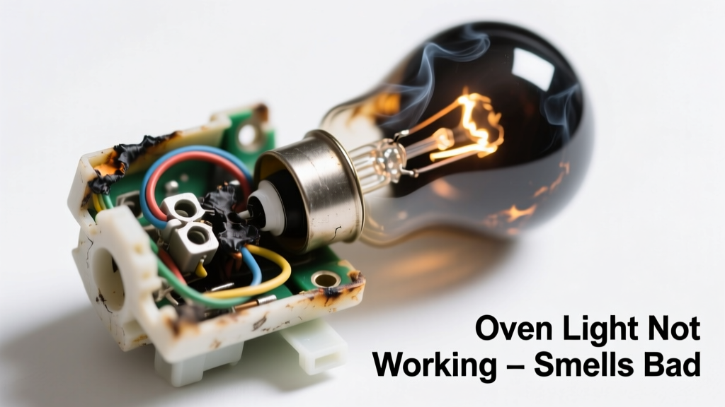 Oven Light Not Working & Smells Bad: Quick Diagnosis