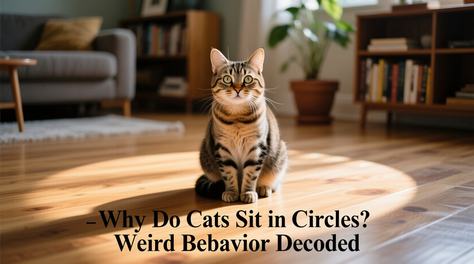 why do cats sit in circles weird behavior decoded
