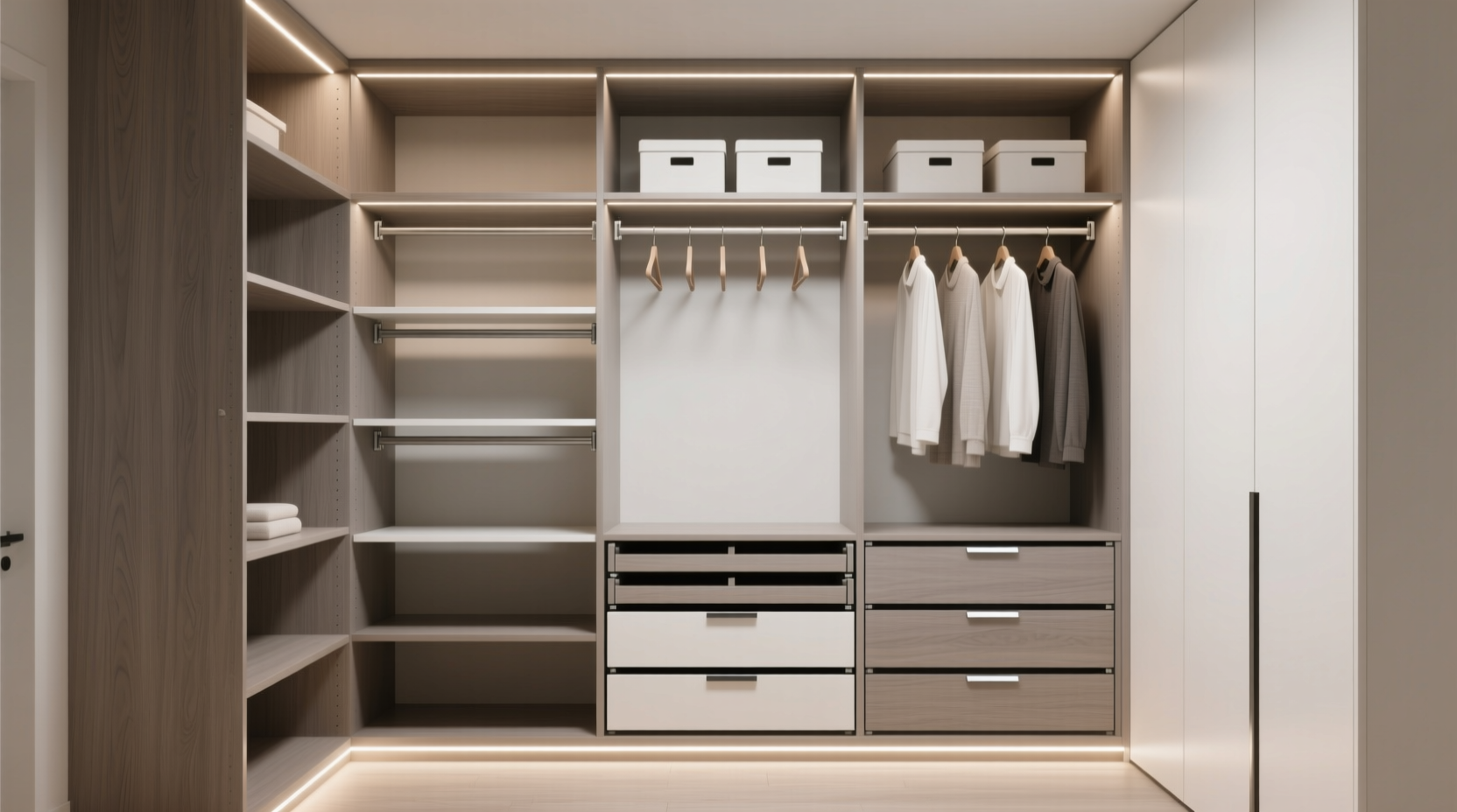 closet organization tips for all heights