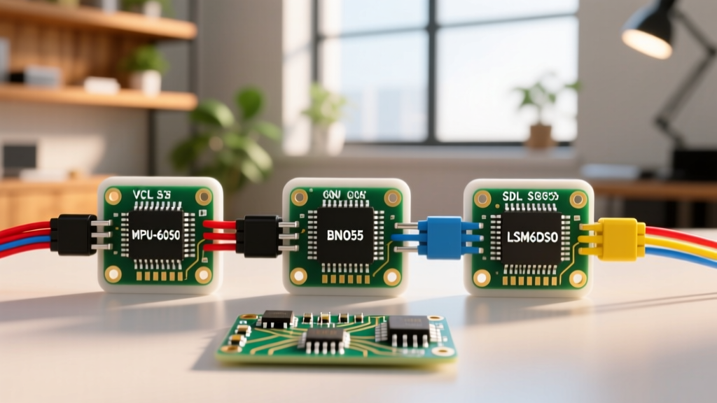 Gyroscope Arduino Guide: MPU6050 vs BNO055 vs LSM6DSO