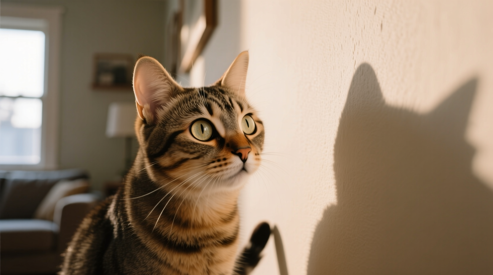 why does my cat stare at the wall for minutes at a time is this normal behavior